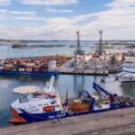 Laying of submarine cable for Celtic Interconnector