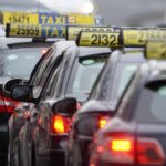Taxi driver protest brings Dublin to standstill